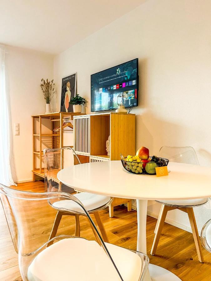 Sunset Club - Studio Kueche - Balkon - Parken Memmingen Bagian luar foto